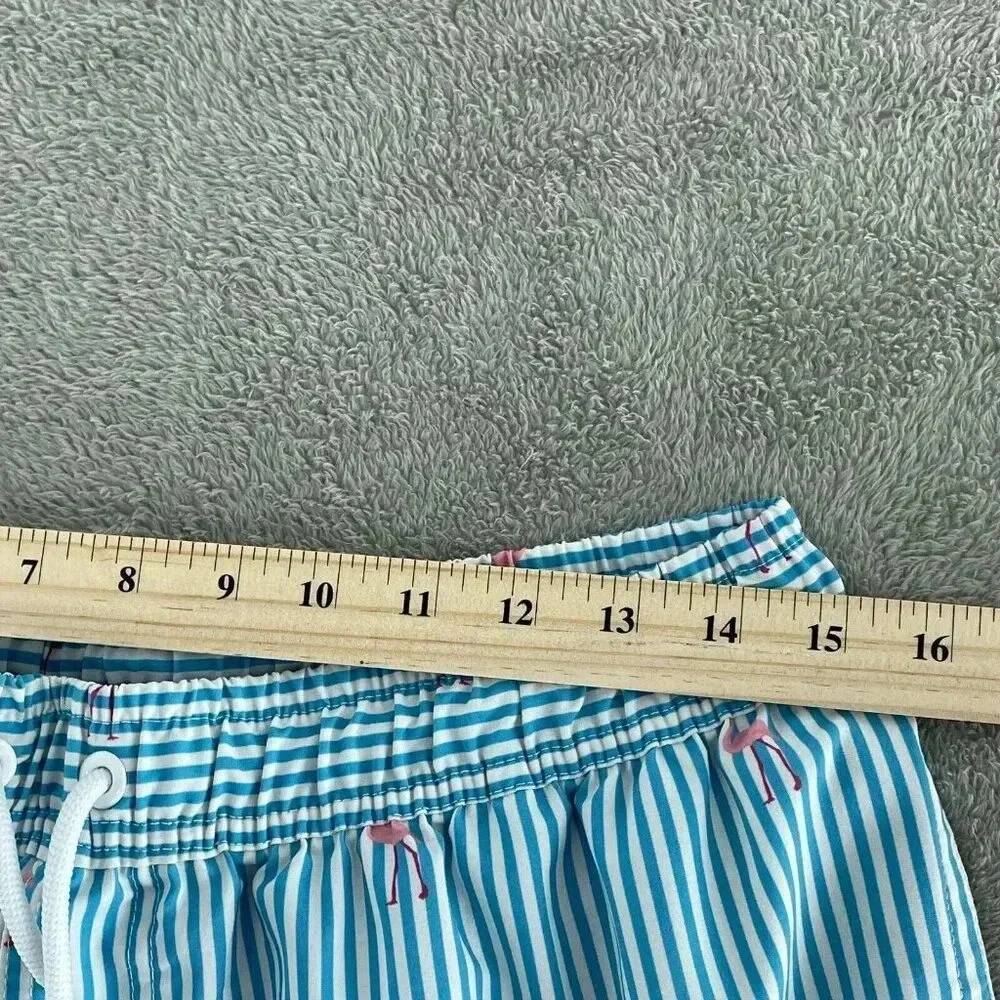 Qranss Board Shorts swim Shorts Mens XL Blue 2839